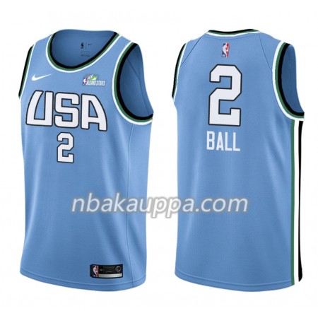 Los Angeles Lakers Lonzo Ball 2 Nike 2019 Rising Star Pelipaidat Swingman - Miesten